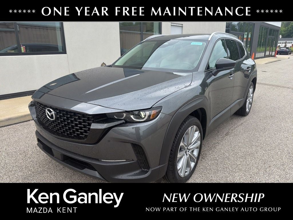 2026 Mazda Mazda CX-50 2.5 S Premium AWD in Machine Gray Metallic — front three-quarter view