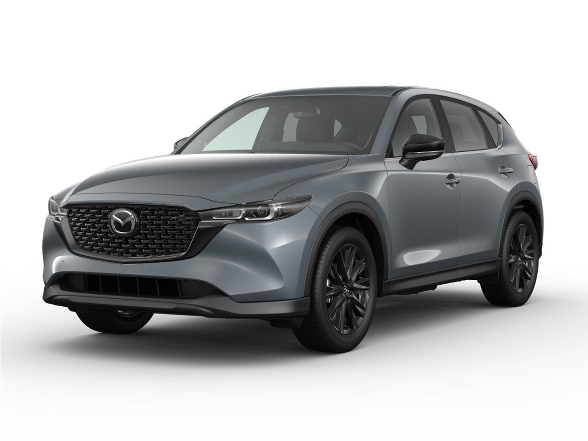 2023 Mazda Mazda CX-5 2.5 S Carbon Edition in Polymetal Gray — front three-quarter view