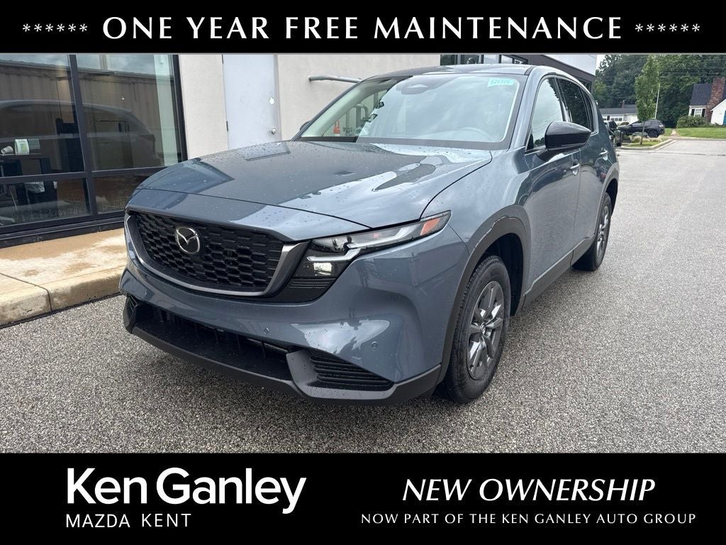 2026 Mazda Mazda CX-5 2.5 S Select AWD in Polymetal Gray Metallic — front three-quarter view