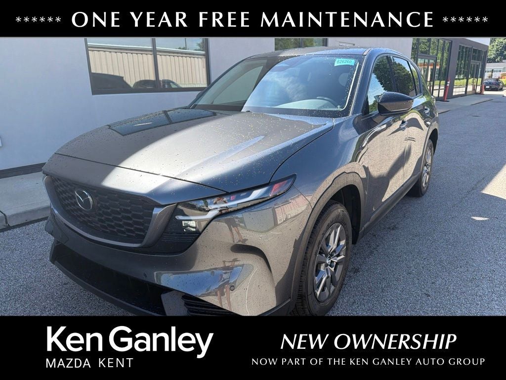 2026 Mazda Mazda CX-5 2.5 S Select AWD in Machine Gray Metallic — front three-quarter view