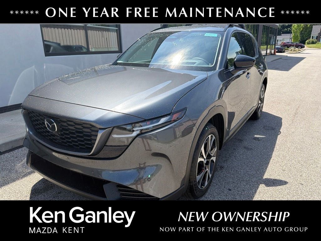 2026 Mazda Mazda CX-5 2.5 S Preferred AWD in Machine Gray Metallic — front three-quarter view